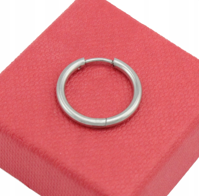 

Kolczyk Kółko Srebrne 14 MM Stal Chirurgiczna