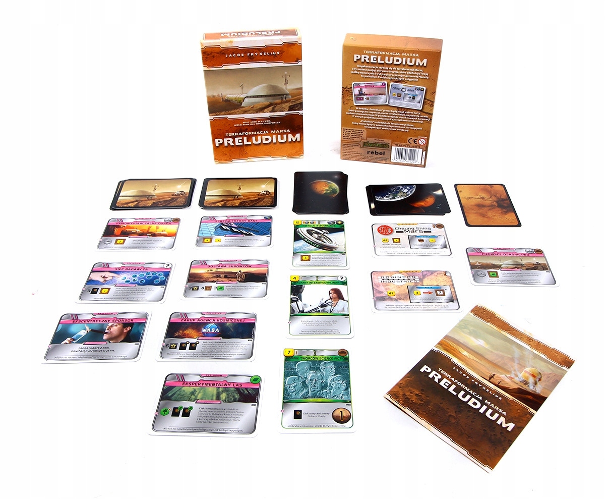 Terraformacja Marsa Gra Planszówka Towarzyska Rozgrywka na Godziny Wciąga