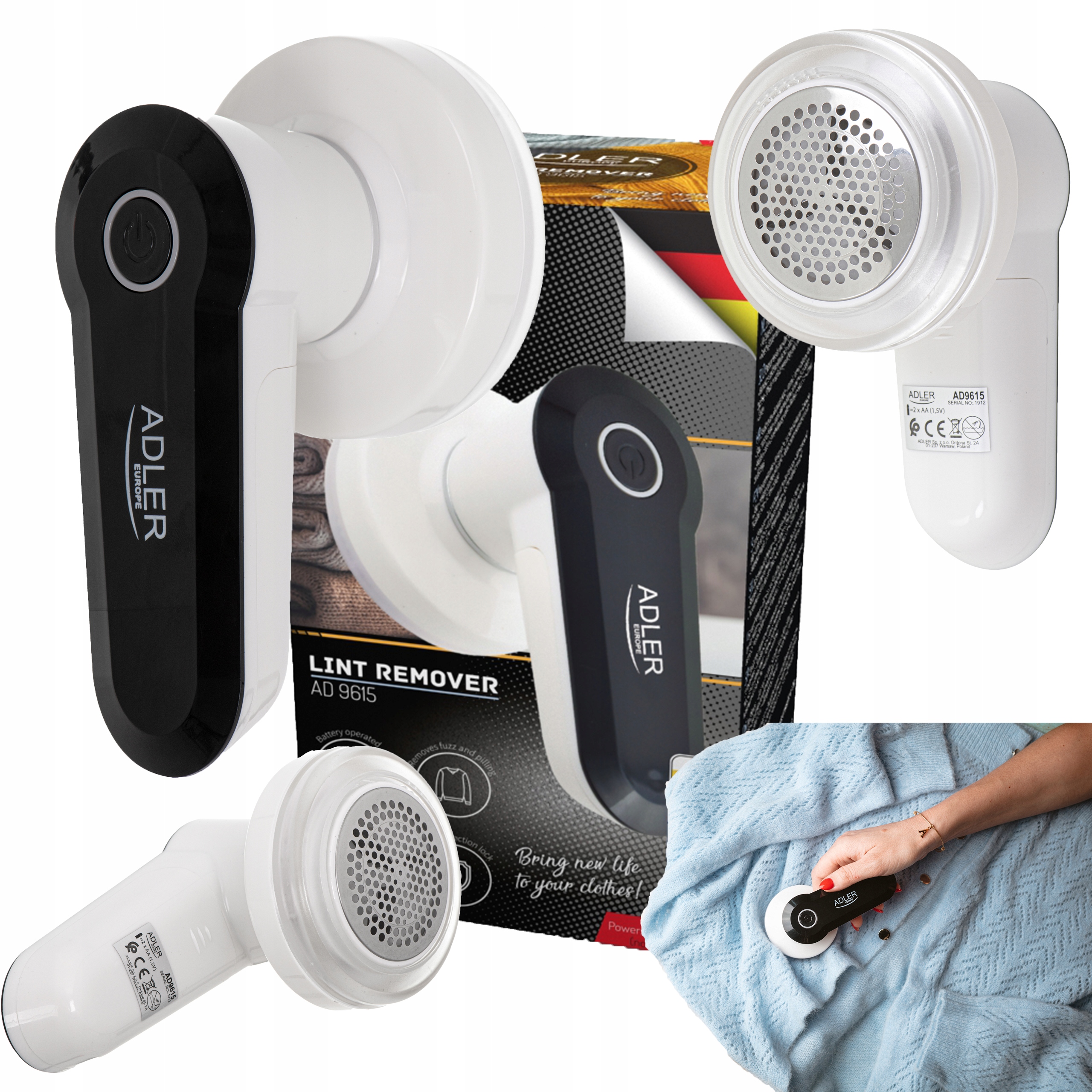 

Golarka Do Ubrań Tkanin Swetrów Tapicerki Stal Aku