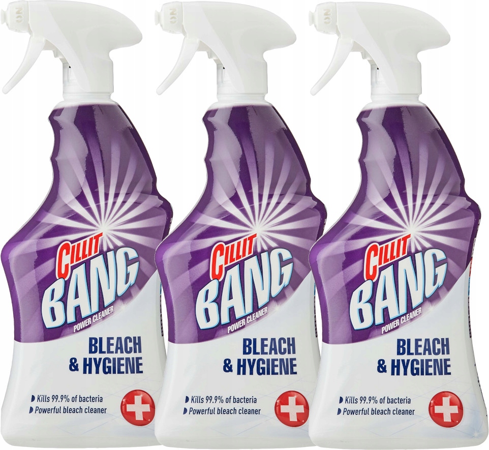

Cillit Bang Wybielanie Higiena Power Spray 3x750ml