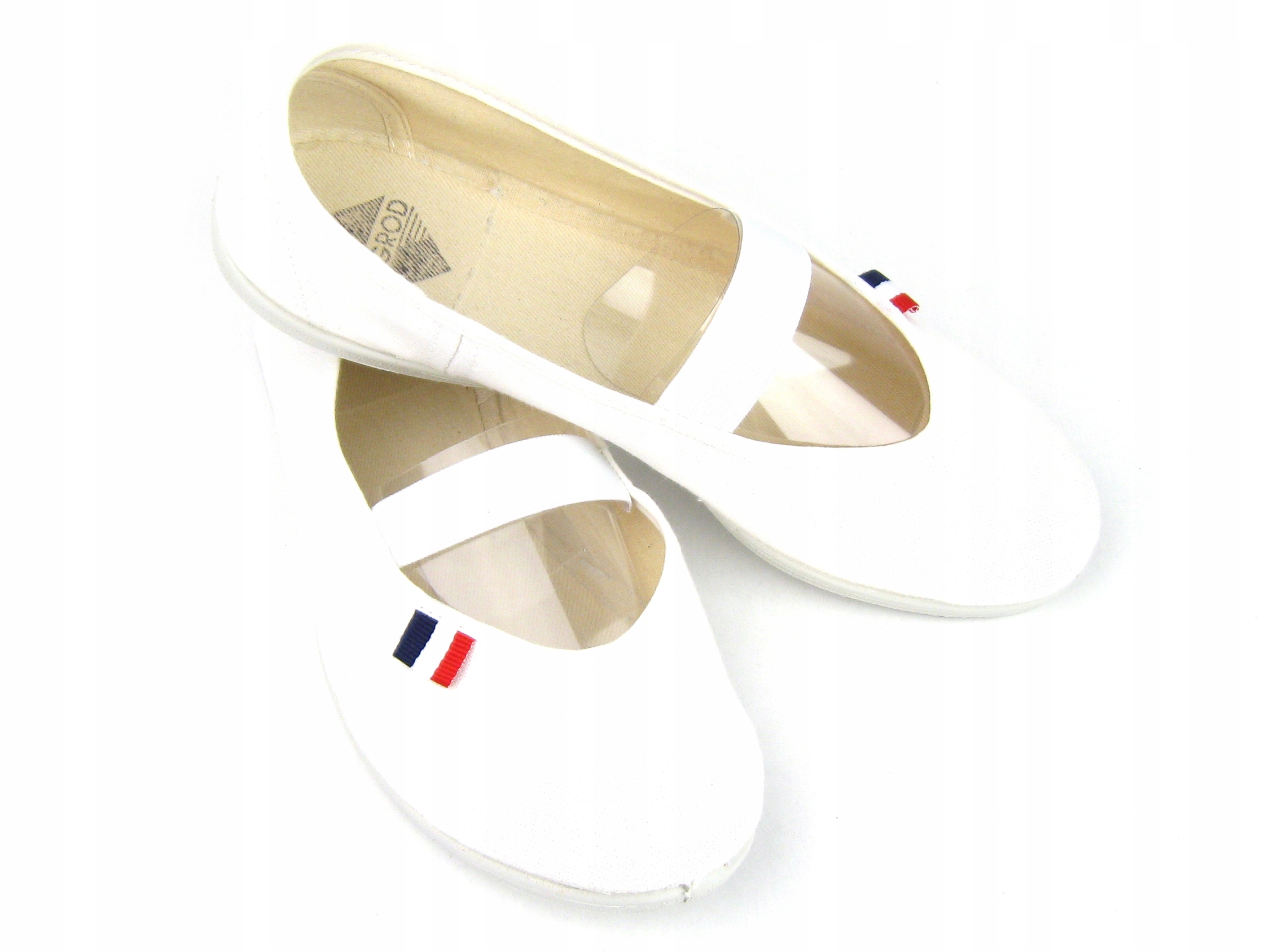 TENISÓWKI DAMSKIE BALETKI CZESZKI DAGROD WHITE 41 Rozmiar 41