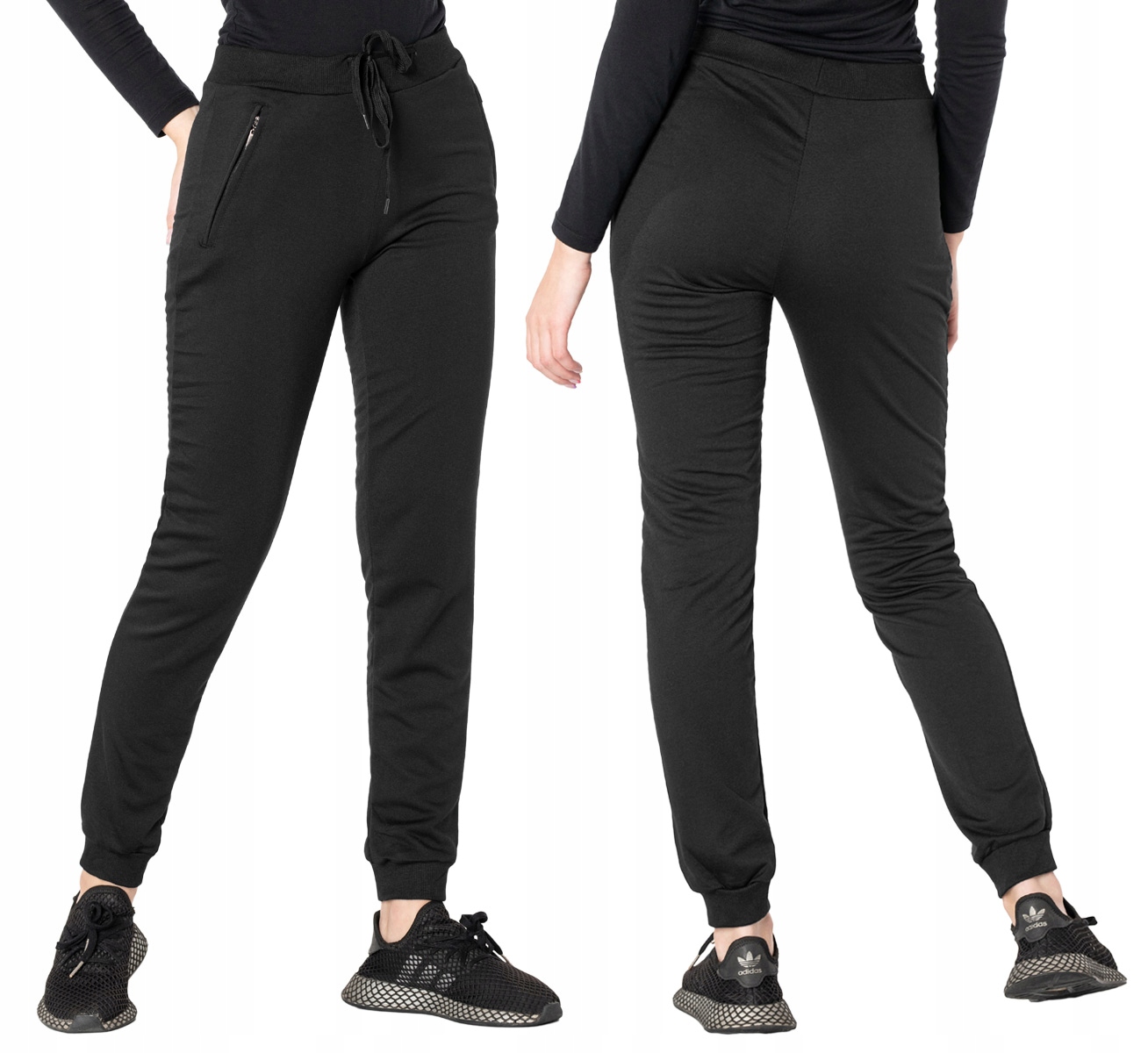 

Spodnie Dresowe Dresy Sportowe Damskie 525-01 3XL