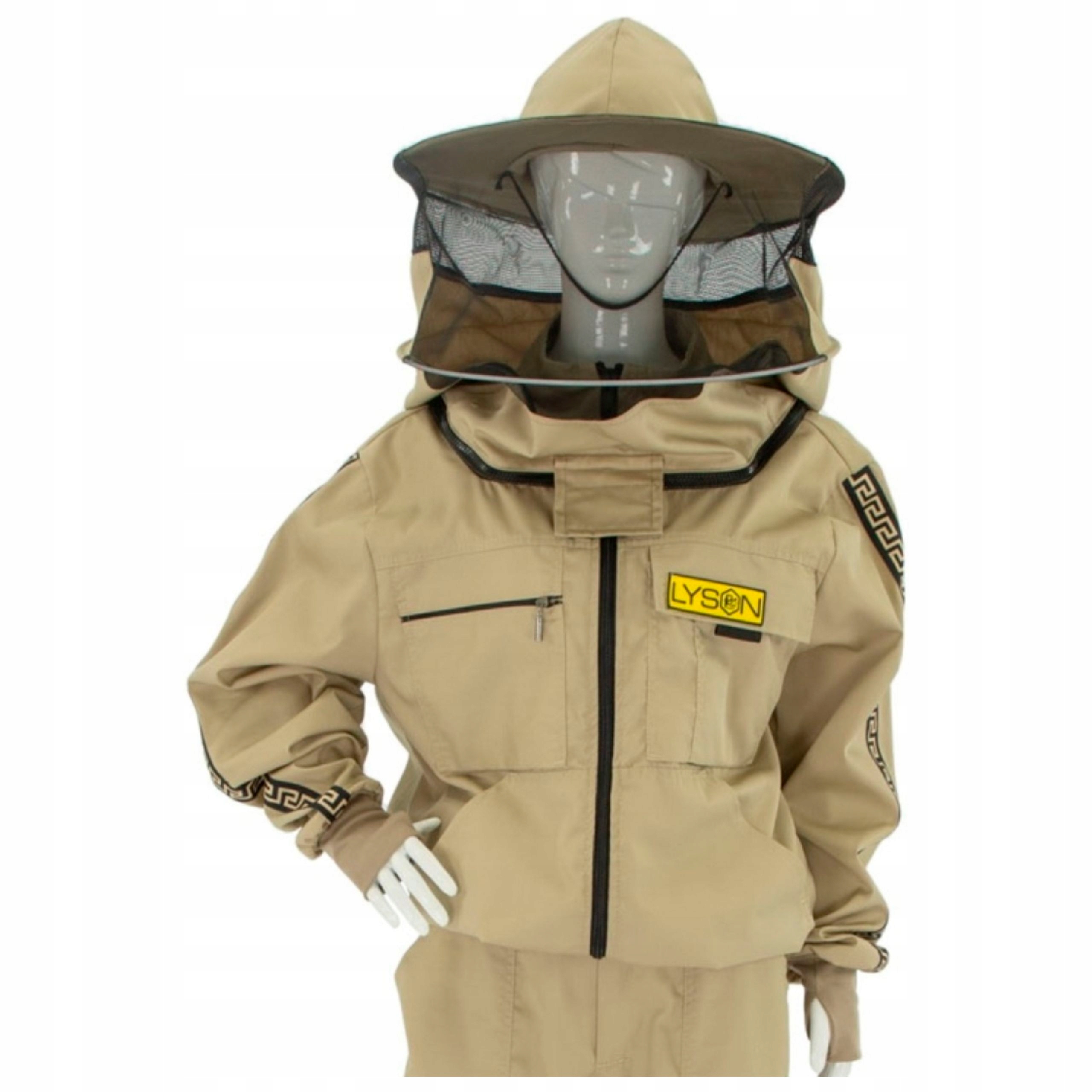 Rozopínateľná mikina s klobúkom Béžová Glamour veľkosť M