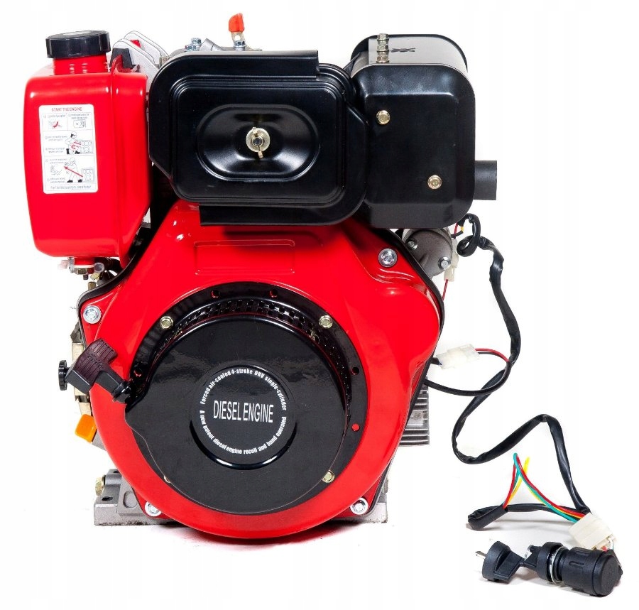 Dieselový Spalovací Motor 9,5 Km Pro Zhutňovač S Elektrickým Startem