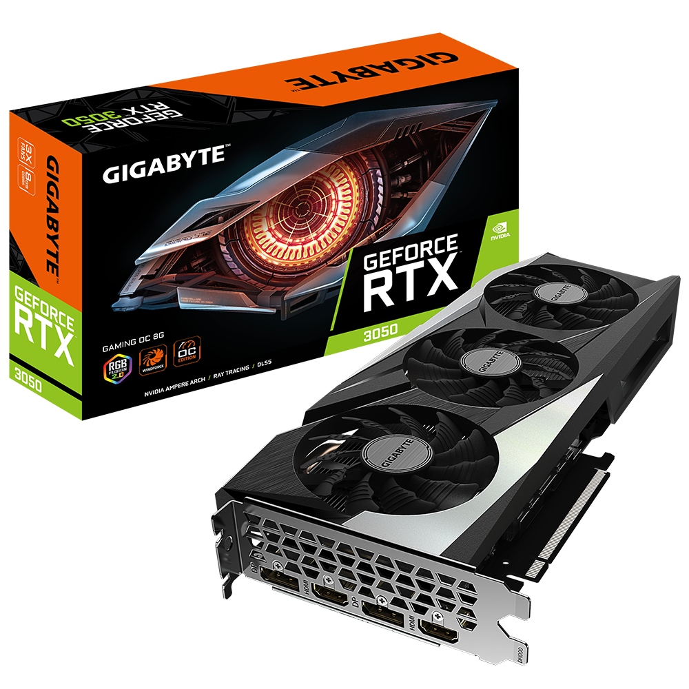 Karta graficzna Gigabyte Rtx 3050 Gaming Oc 8 Gb