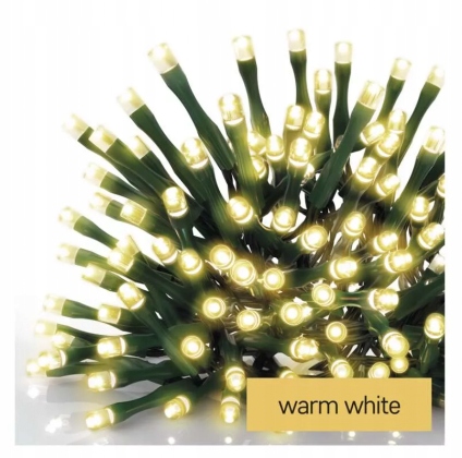 

Lampki choinkowe 100LED Timer ciepłe 10m IP44 Emos