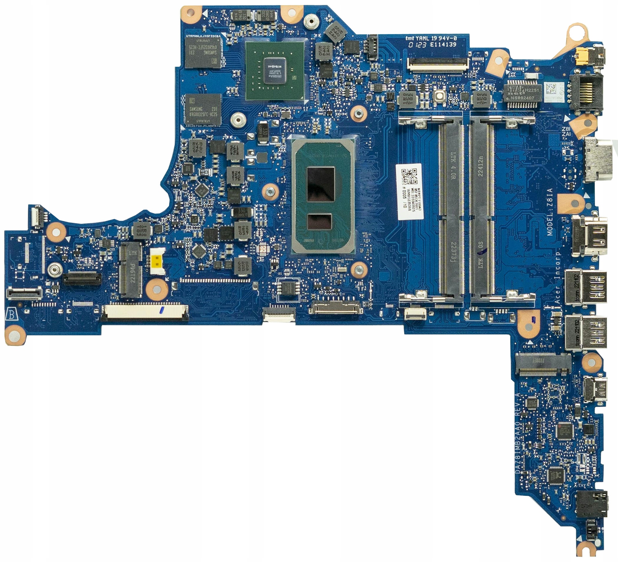 Základná doska pre acer TravelMate TMP214-53 TMP215-53 I3-1125G4 N17S--G3-A1