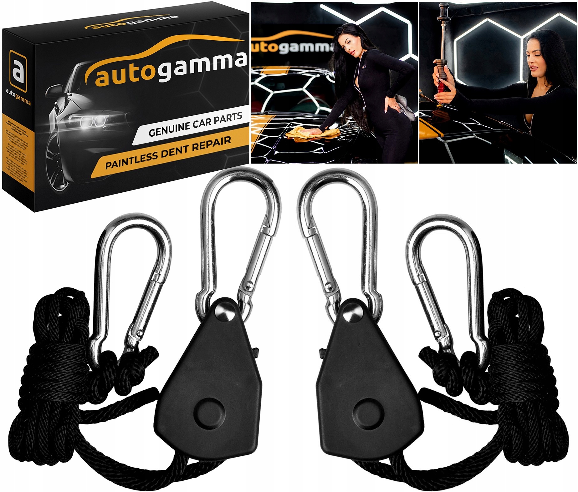 Regulowany wieszak naciąg łańcuch linka PDR Usuwanie wgnieceń maska