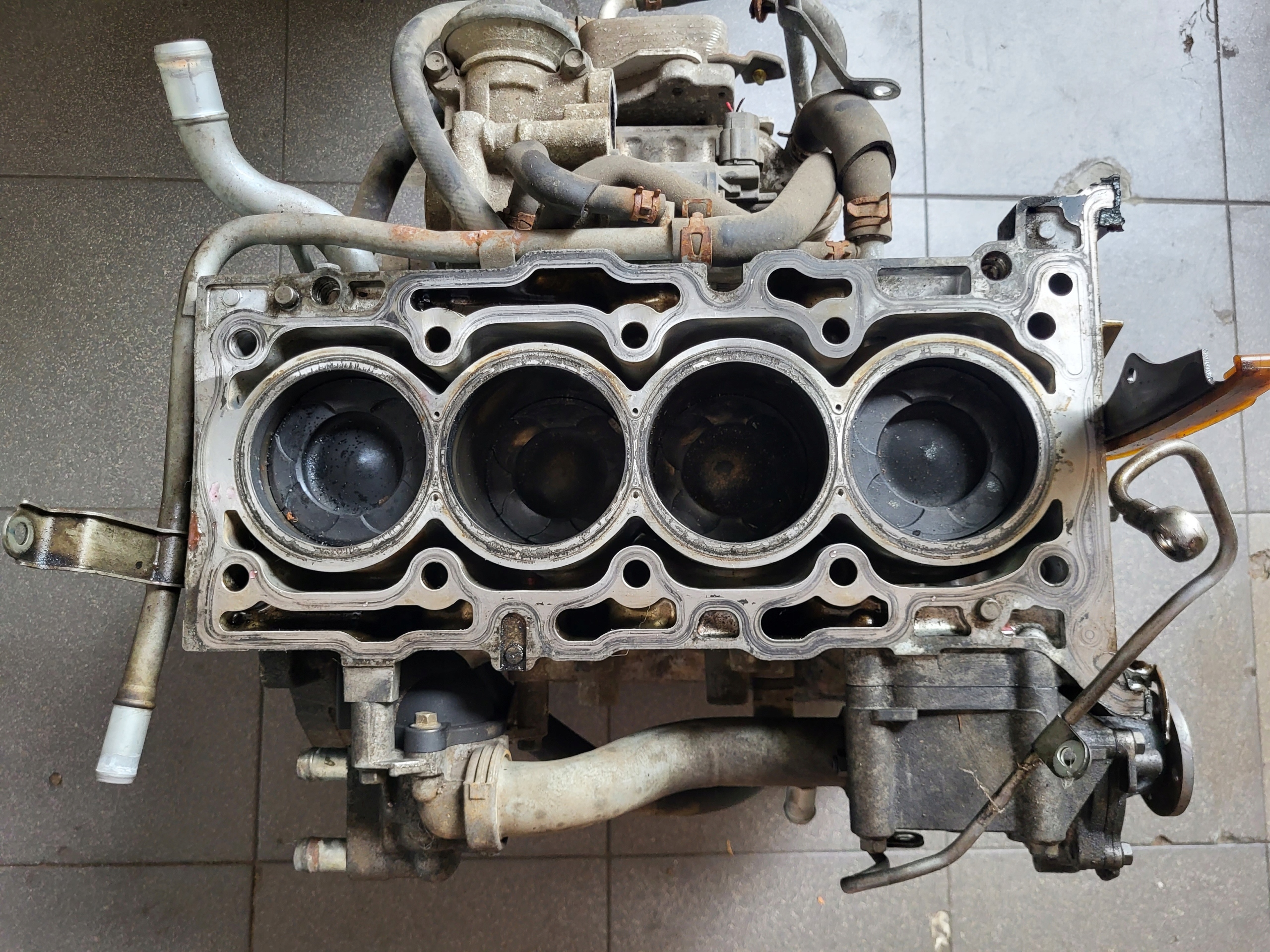 BLOK DOL SILNIKA MITSUBISHI OUTLANDER II 2.2 4N14