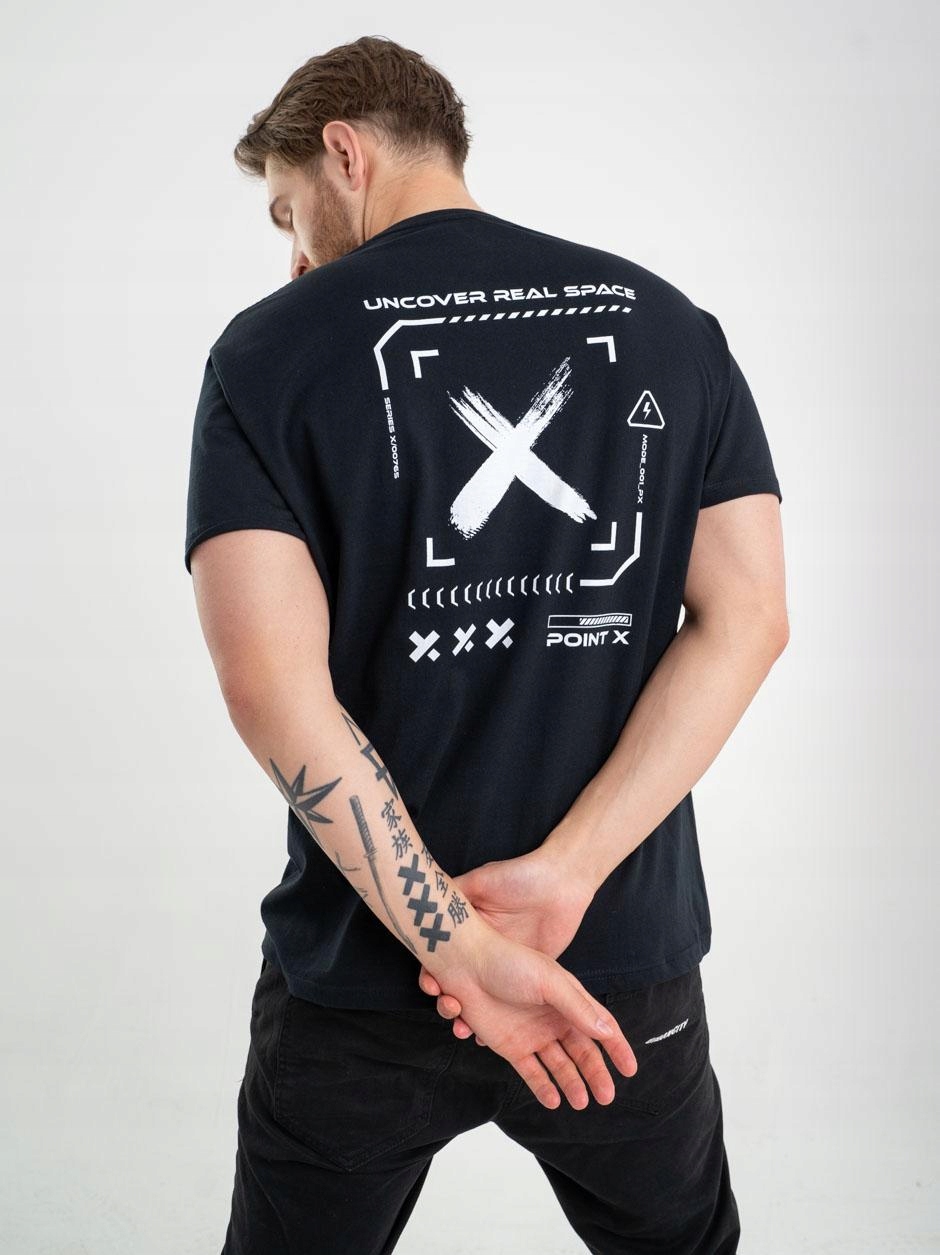 

Koszulka T-shirt Point X Impulse Tee Czarna XXL