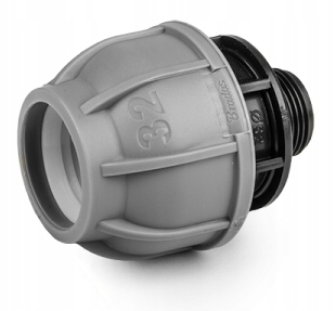 

Łącznik do rur zasilających Pe 25 mm Gz 3/4 PN10