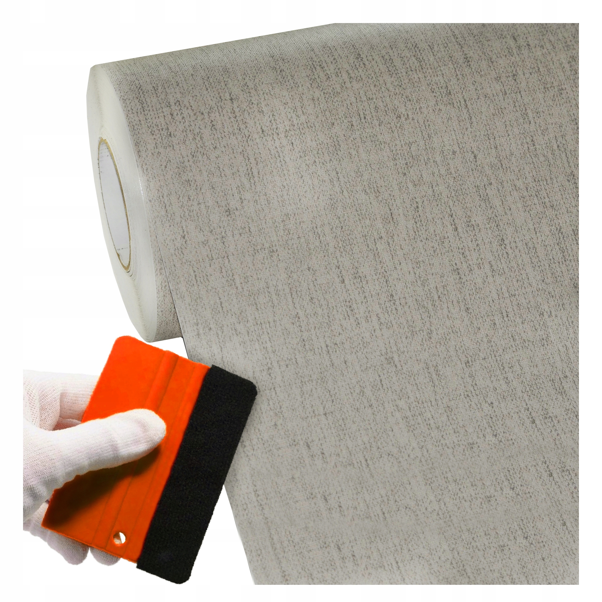 Nábytková dýha Samolepicí 60x400 cm Dveře Pracovní deska Silná struktura Látka