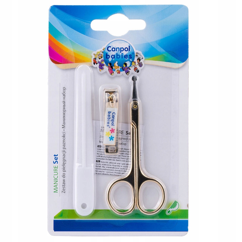 CANPOL BABIES ZESTAW DO PIELĘGNACJI PAZNOKCI 9/809 Marka Canpol babies