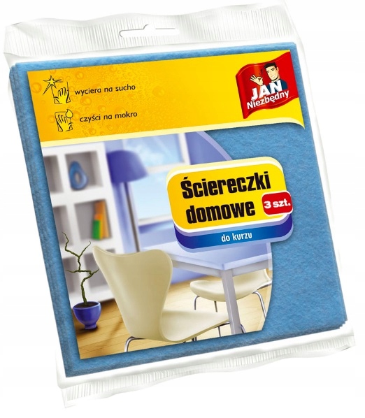 

Jan Niezbędny Ściereczka domowa do kurzu 3 szt