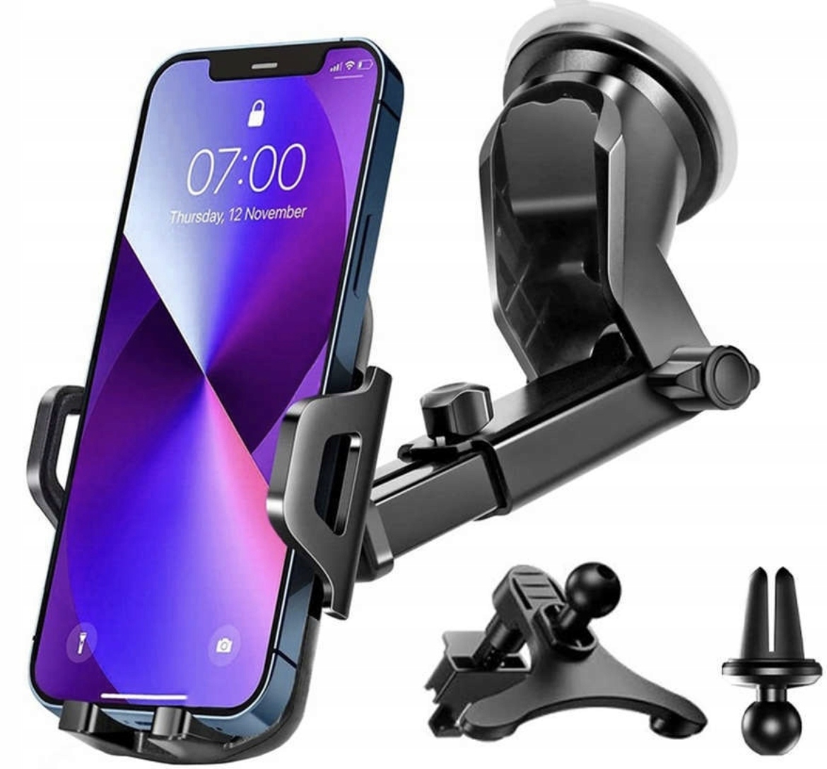 

Uchwyt Do Samochodu Na Telefon Szybę Kokpit Kratki