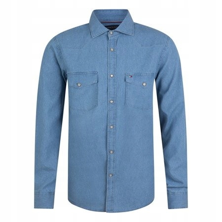 

Tommy Hilfiger koszula męska, jasny jeans, r. L