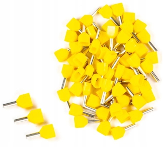

Tulejka Kablowa Izolowana Podwójna 2x6mm 50 szt.