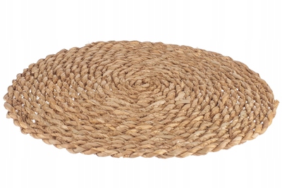 

Mata stołowa okrągła z trawy morskiej 40 cm