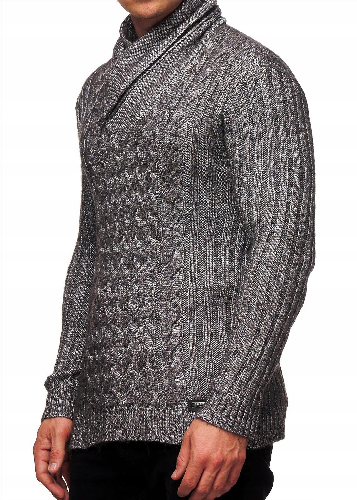 Pánský tlustý teplý svetr Rolák Stojka