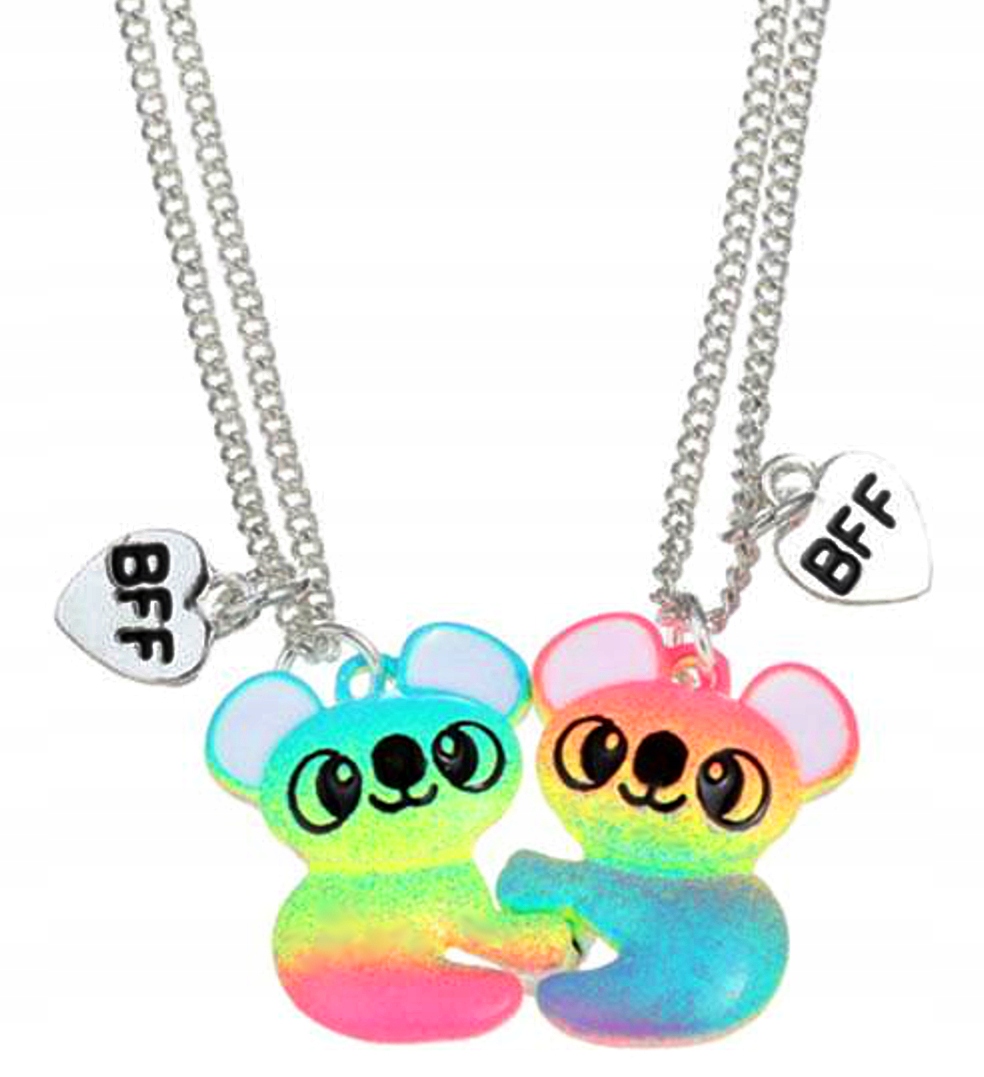 NASZYJNIK PRZYJAŹNI best fiends BFF MISIE komplet