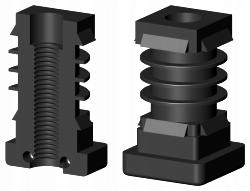 

Wkładka gwintowana 20x20x1,5-2 mm Wg 20X20 M6