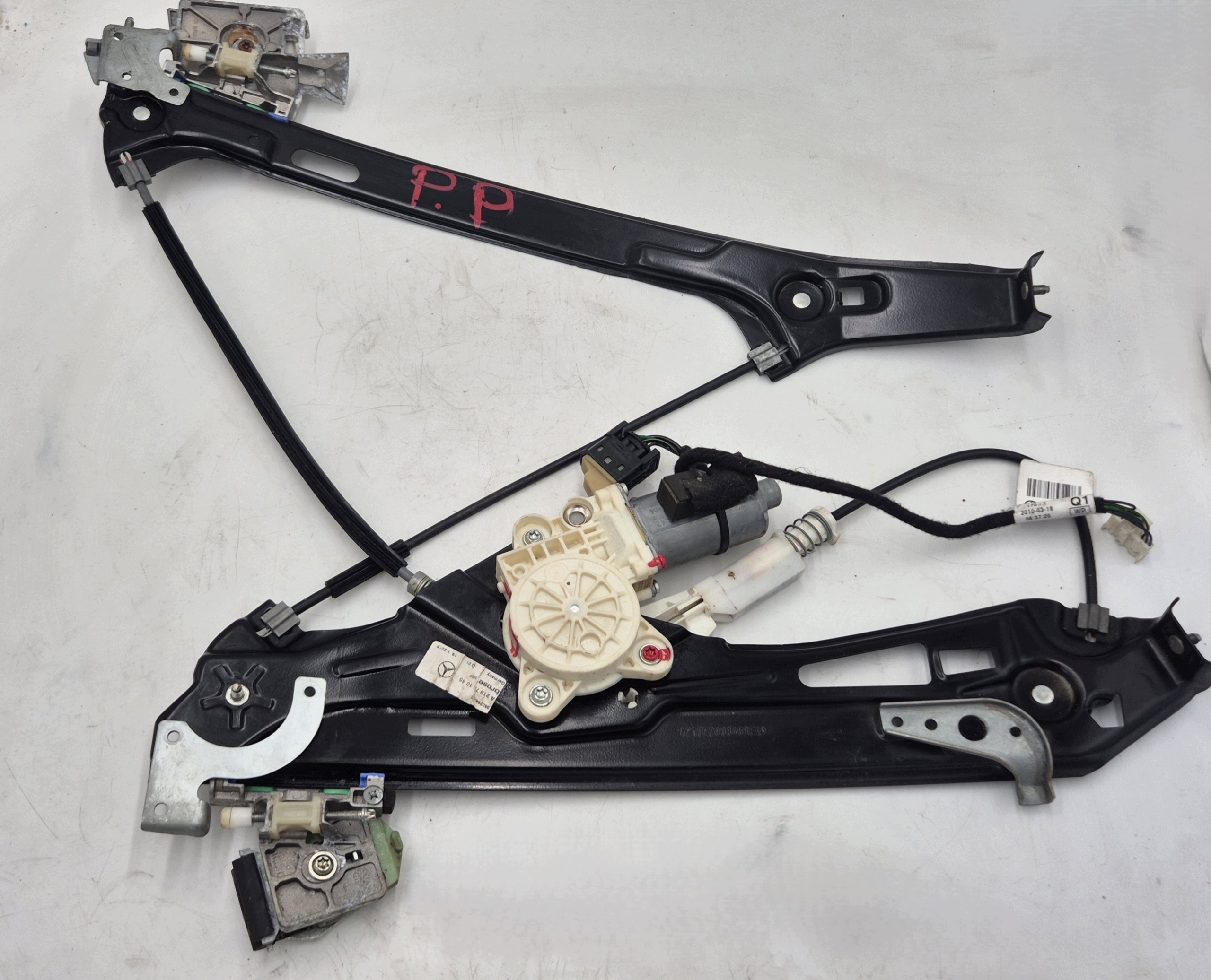 mechanism window regulator right front 2197200846 MERCEDES W219 original