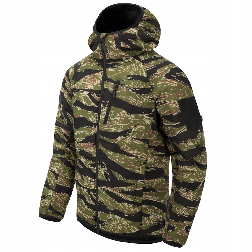 Pánská zateplená zimní bunda Helikon-Tex Wolfhound Hoodie Tiger Stripe XXL
