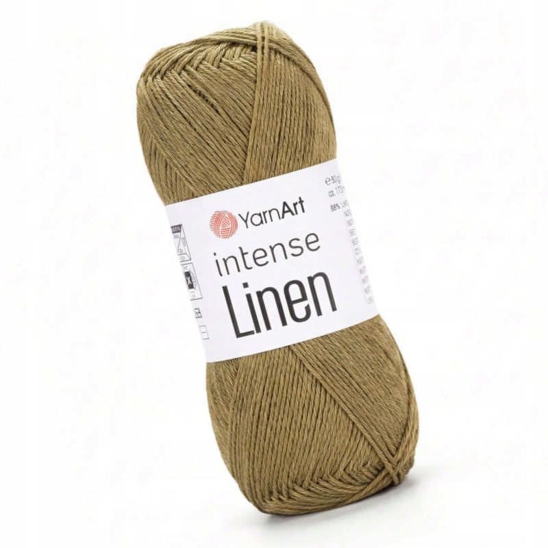YarnArt Intense Linen 4120 Oliwkowy (50gr/175mt)