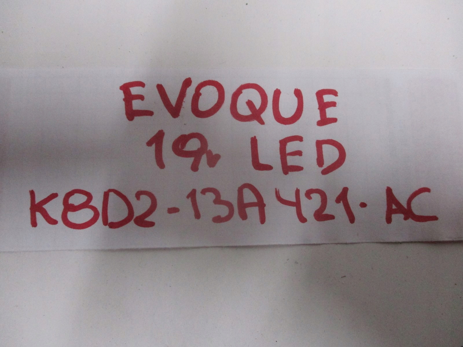 light RANGE ROVER EVOQUE 19R LED K8D2-13A421-AC K8D2-13A420-AC