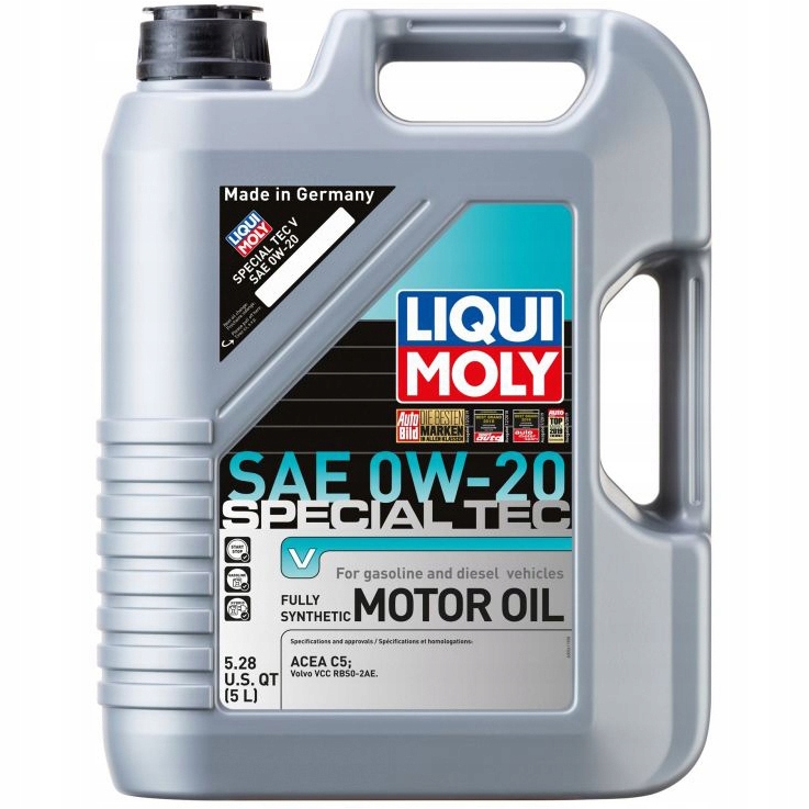LIQUI MOLY 0W20 SPECIAL TEC V 5L VCC RBS0-2AE 20632