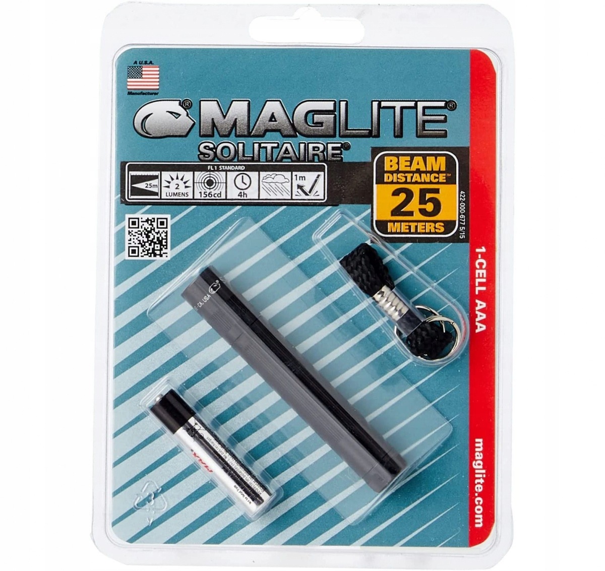 Latarka Maglite Solitaire Czarna K3A016