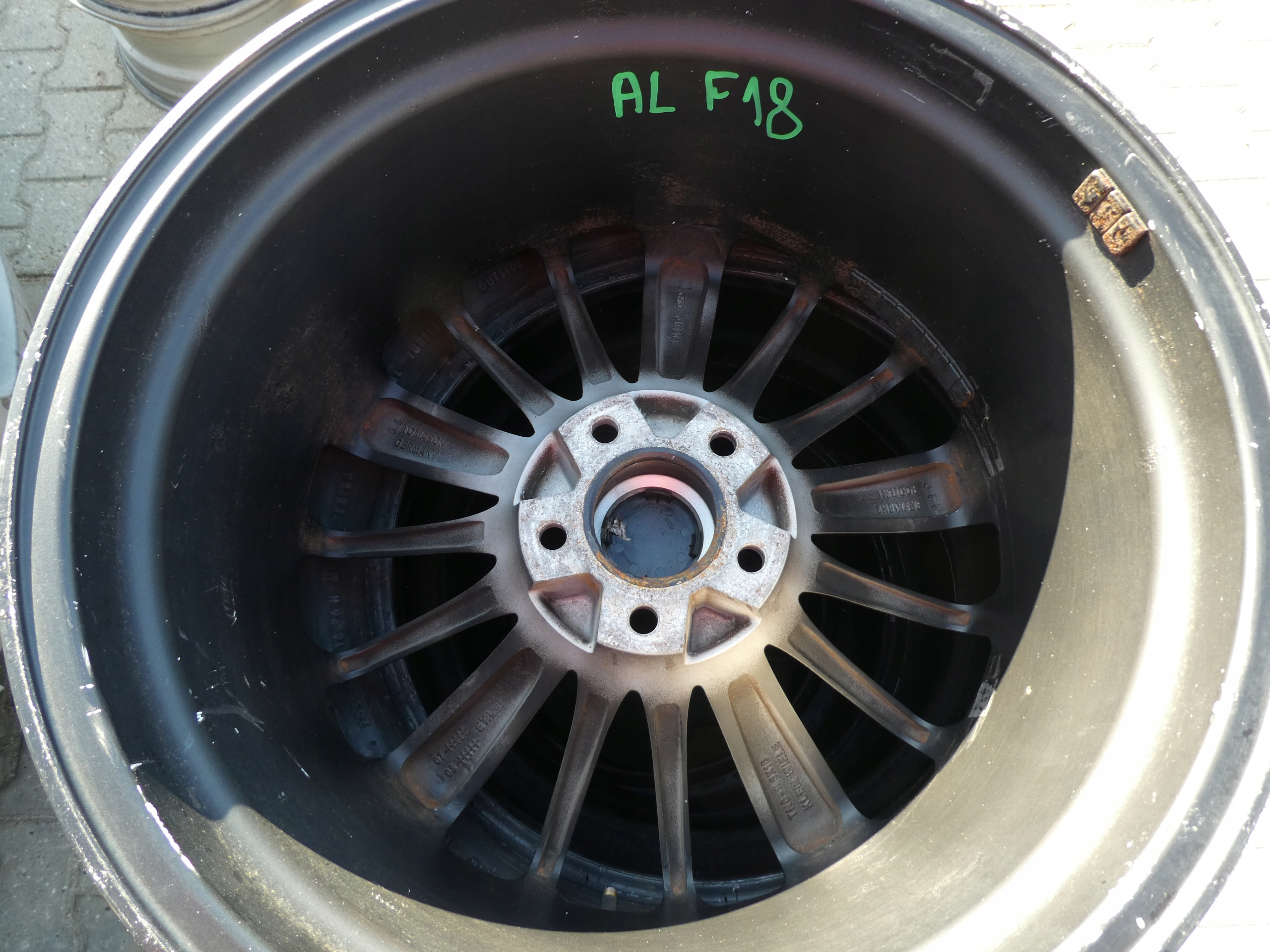 4X discs aluminium disc VW TAM 3187 5X112