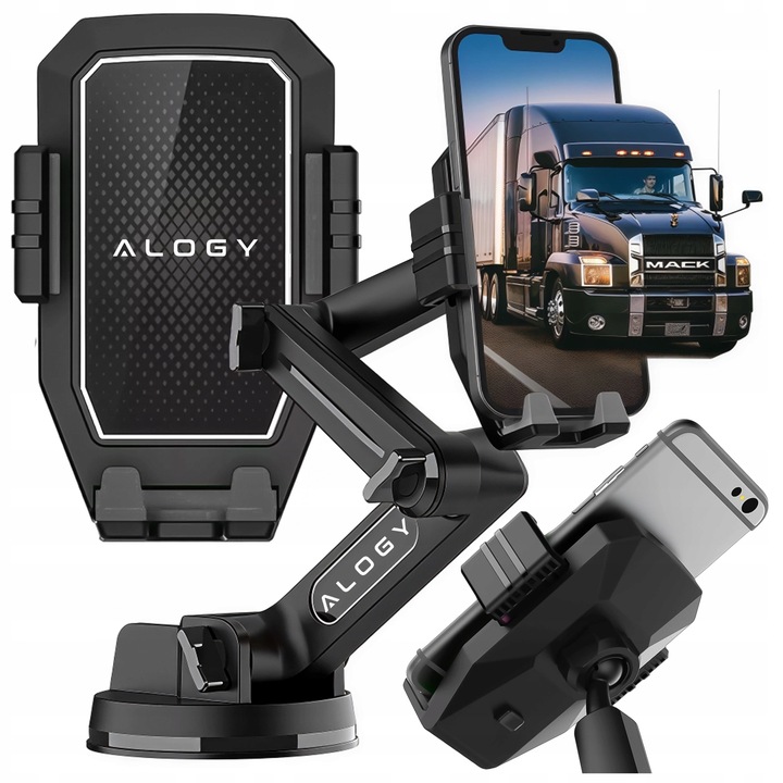 Uchwyt na Telefon do Samochodu Tira Koparki Busa Ciężarówki Alogy