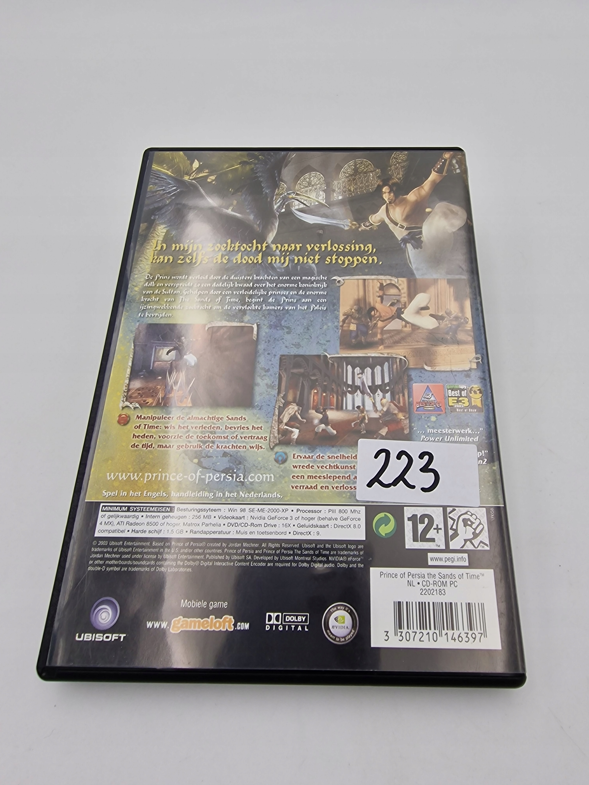 GRA NA PC PRINCE OF PERSIA THE SANDS OF TIME Producent .dat