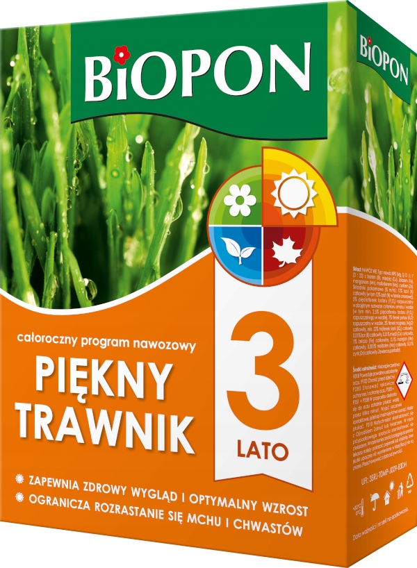 

Biopon Piękny Trawnik Lato 2KG