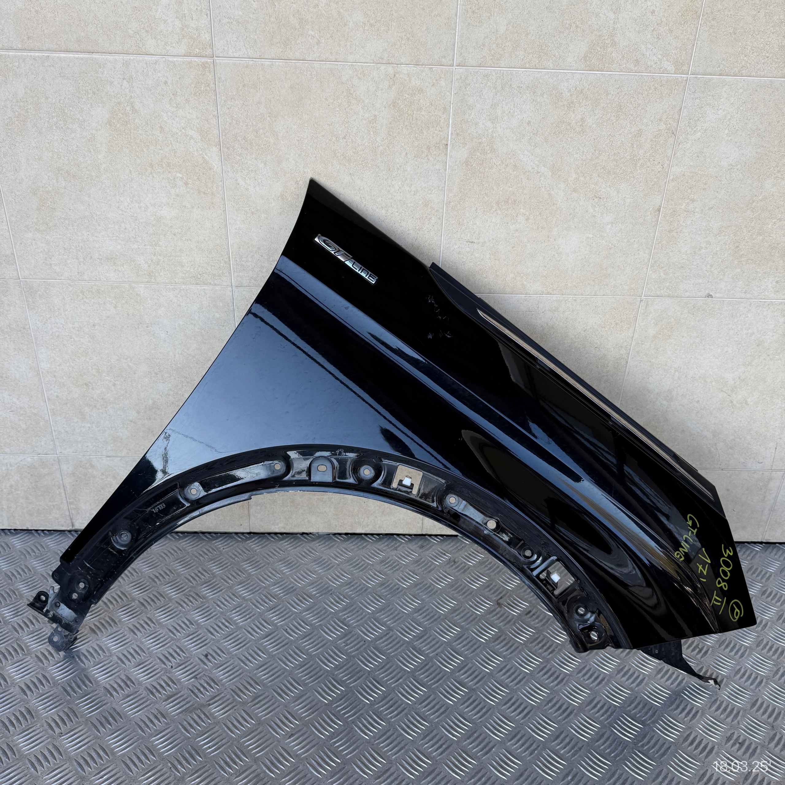 fender front right PEUGEOT 3008 II GT-LINE 2017 ROK