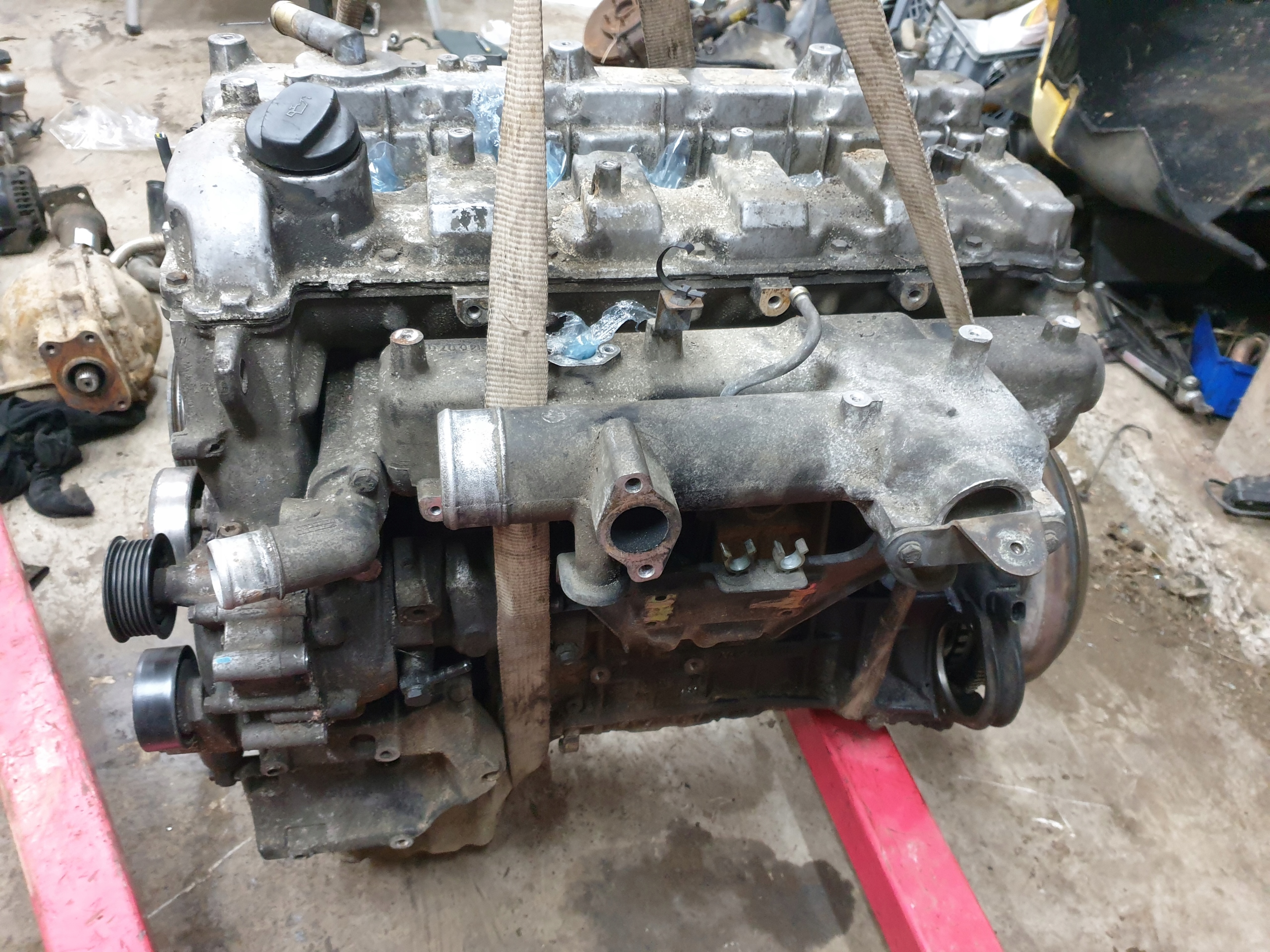 REXTON 1 и -06 2.7 D27R двигатель без навесного