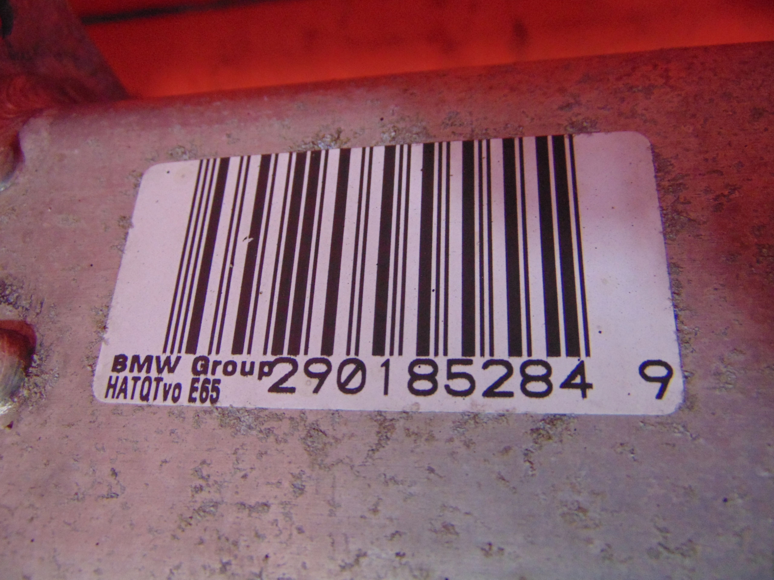 BMW 7 E65 E66 axle beam axle beam subframe TRAWERS rear part 6750556