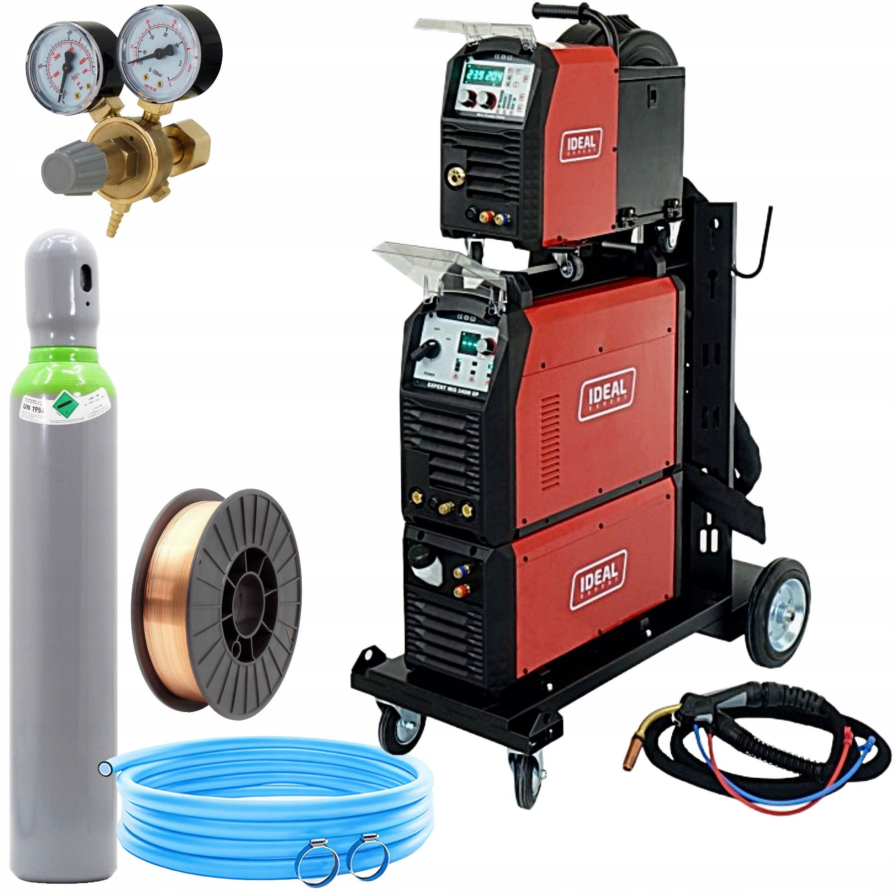 Półautomat spawalniczy Expert Mig 540W Dual Pulse Ideal 500A- komplet