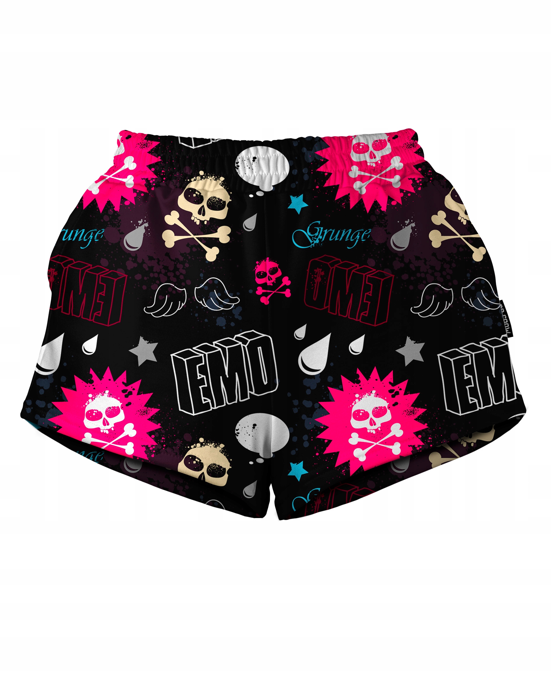 

Krótkie Spodenki Damskie Szorty Print Emo M/L