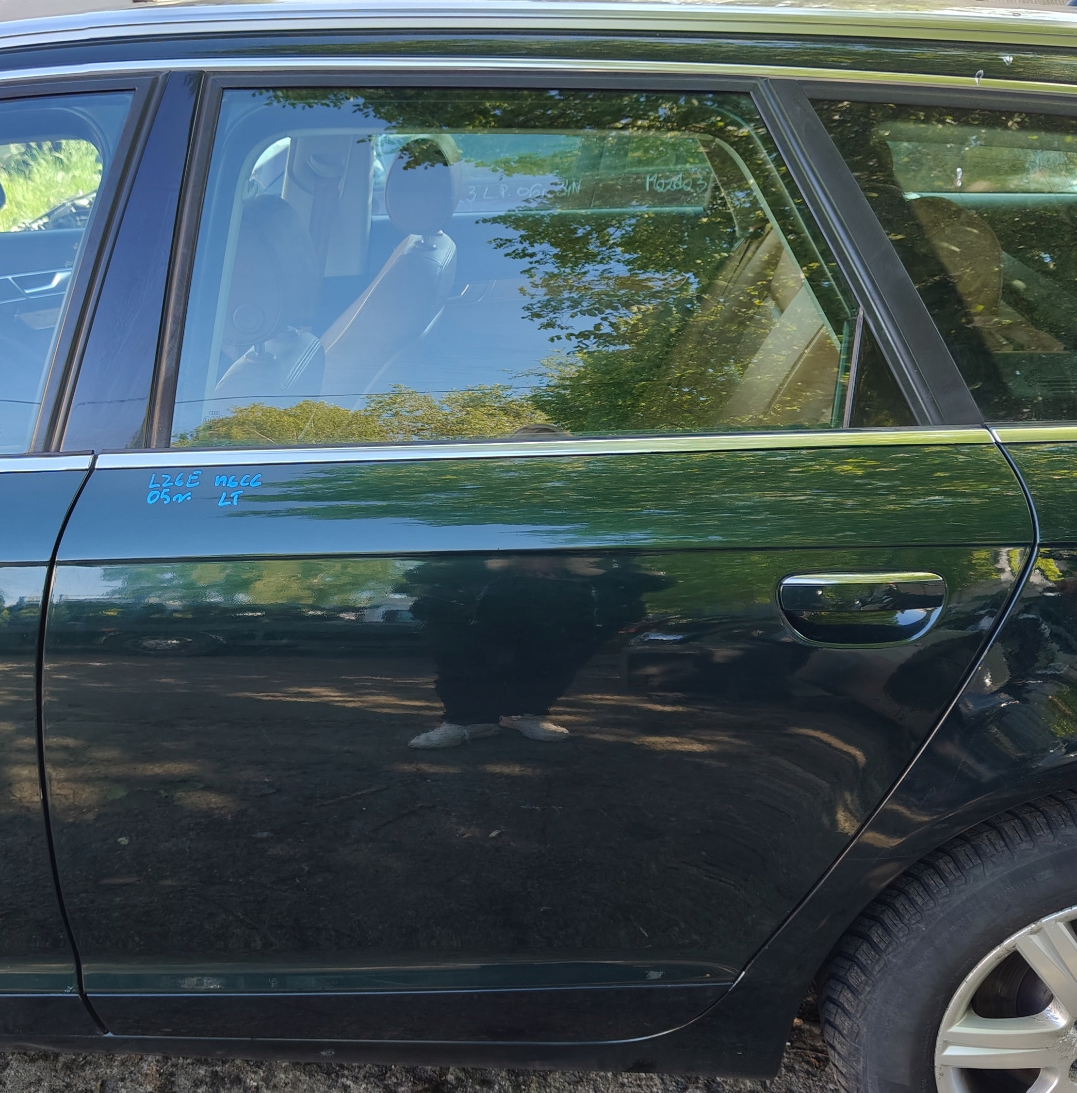 AUDI A6 C6 KOMBI 05R Tür links heck LZ6E