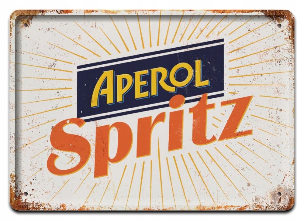 

Aperol Spritz Metalowy Plakat Szyld Retro #08519