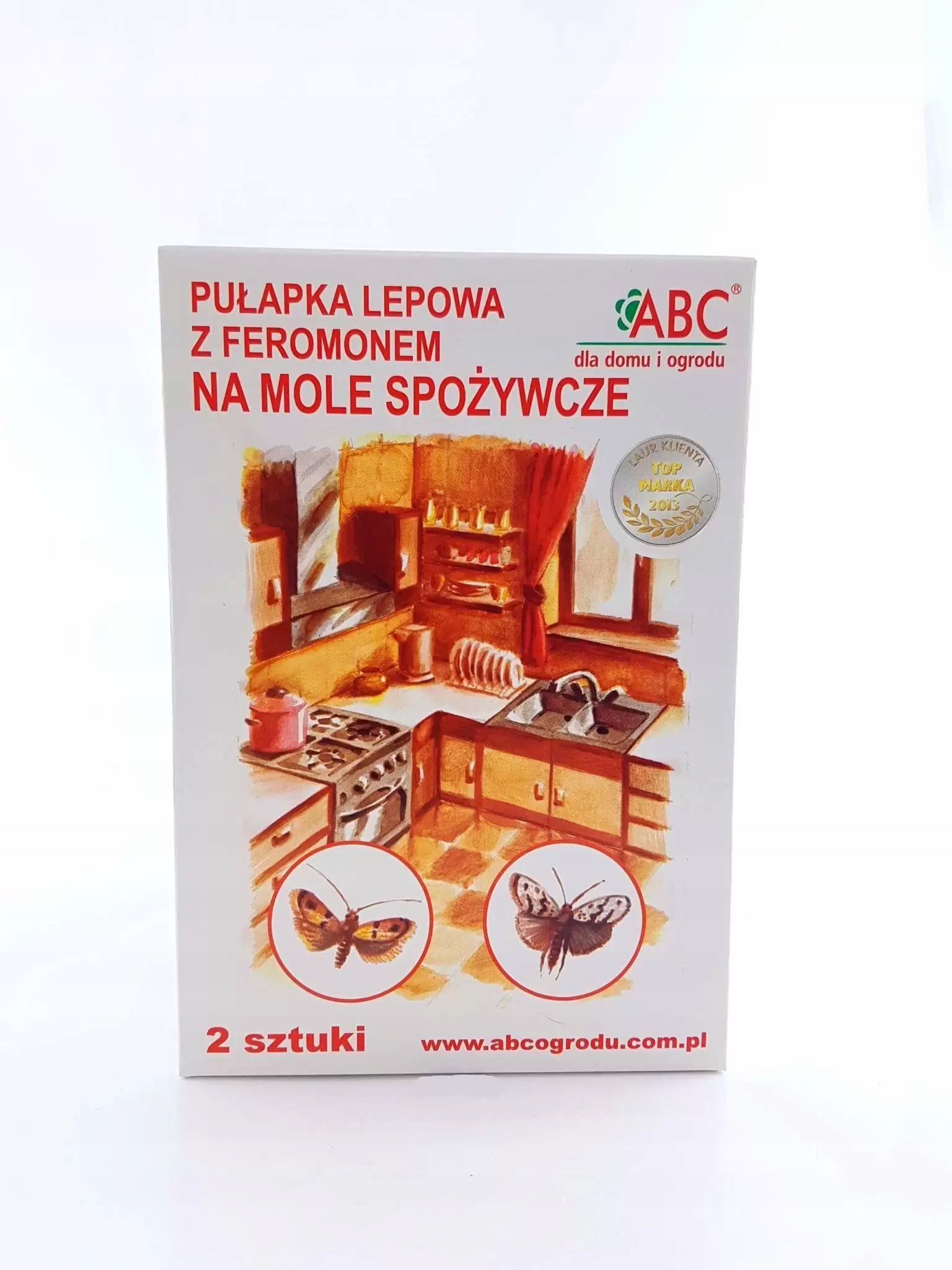 

2szt. Pułapka lepowa na mole spożywcze z feromonem