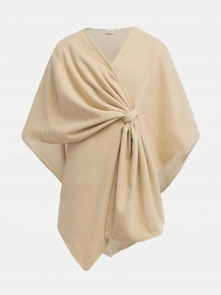 SHEIN BEŻOWA NARZUTKA CASUAL MC0 S06__134-140