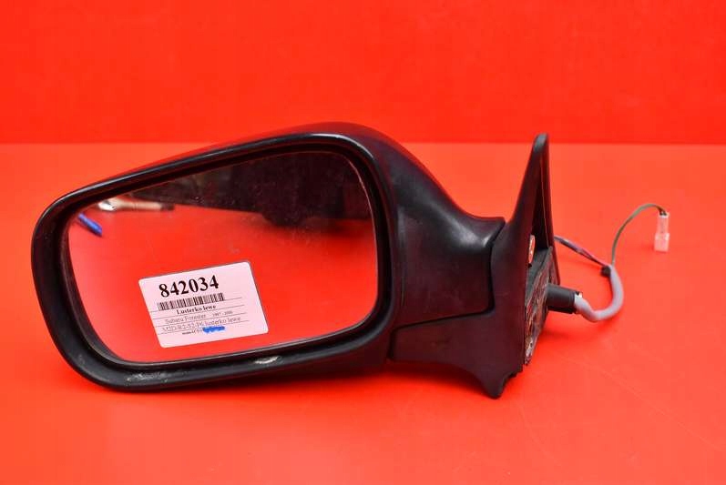 mirror left black, 013350 EU SUBARU FORESTER 1 and 97-00 4+2 PIN