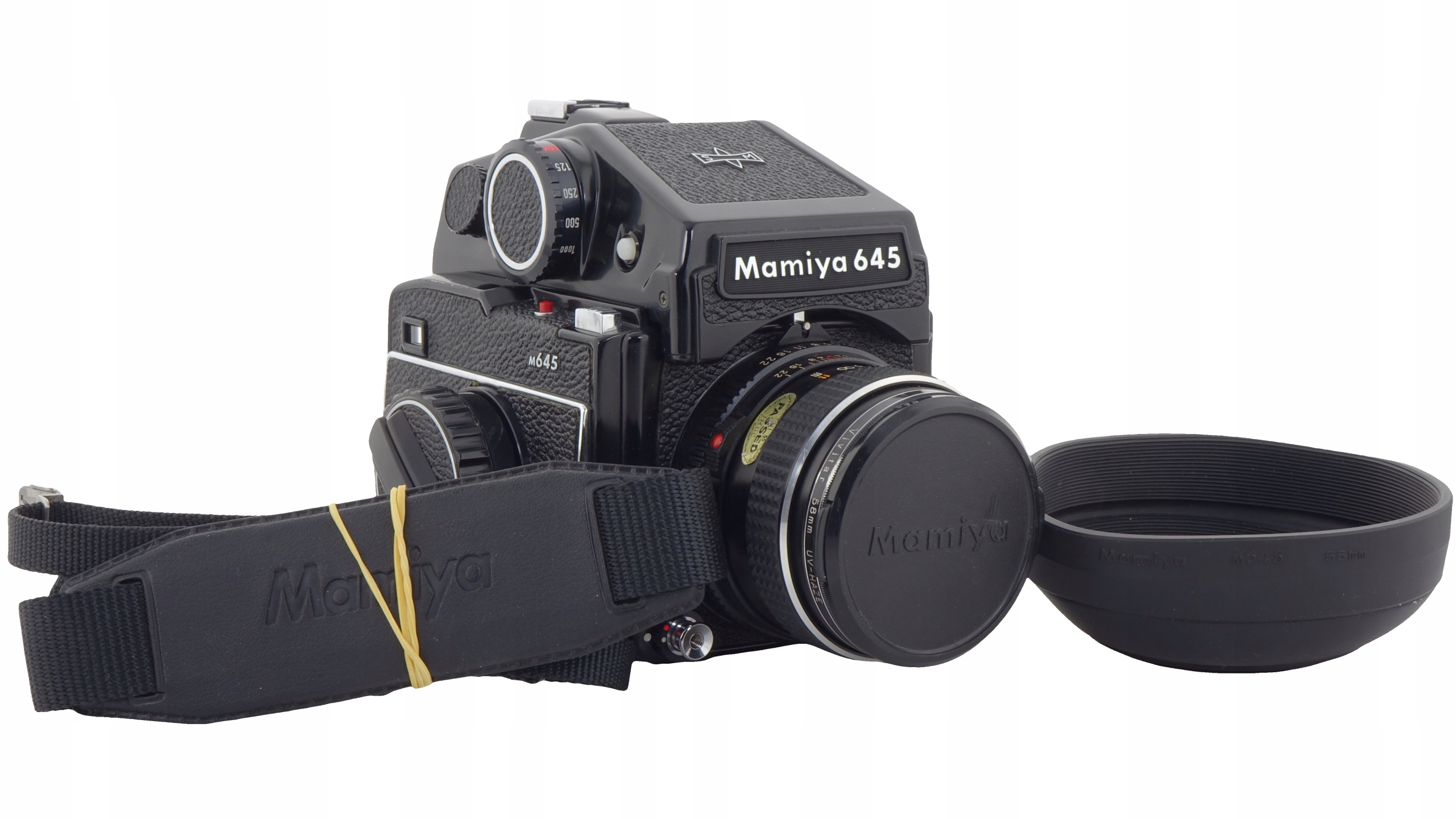 ❁完動品❁Mamiya マミヤ M645 Sekor C 80mm f2.8 MAMIYA M645 + MAMIYA SEKOR C 80/2.8 - Sklep, Opinie, Cena w