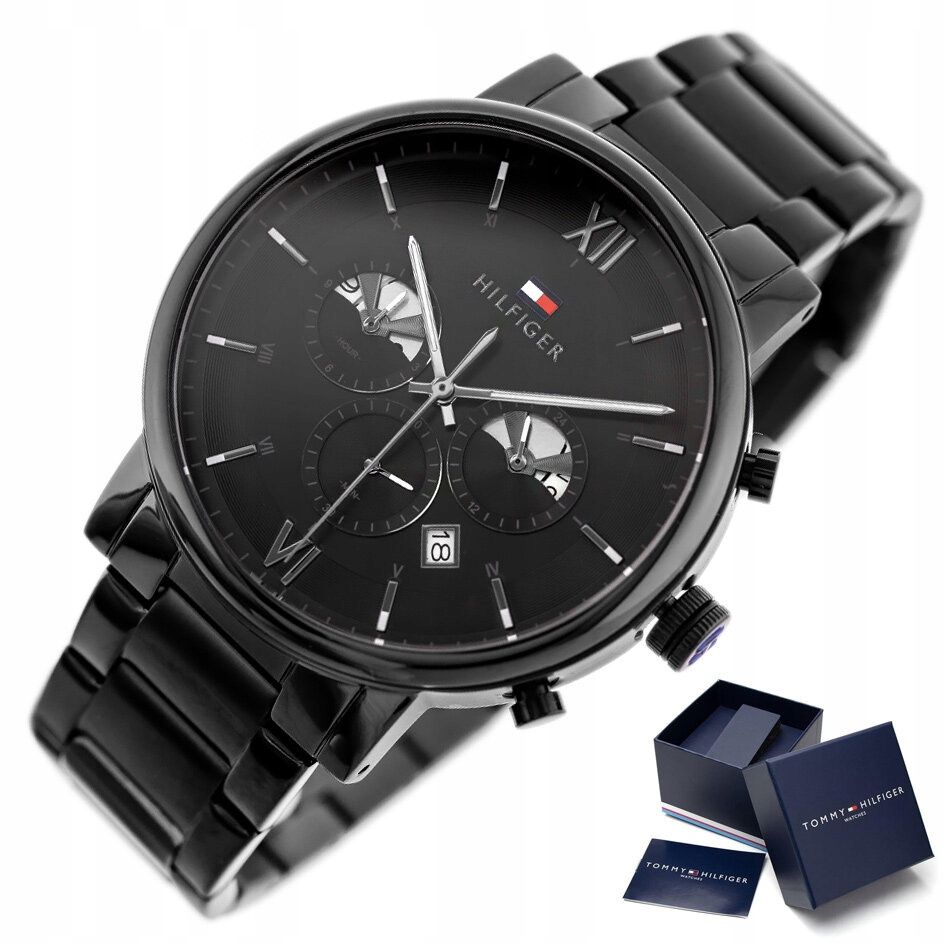 Zegarek Męski Tommy Hilfiger 1710410 Evan Box Grawer