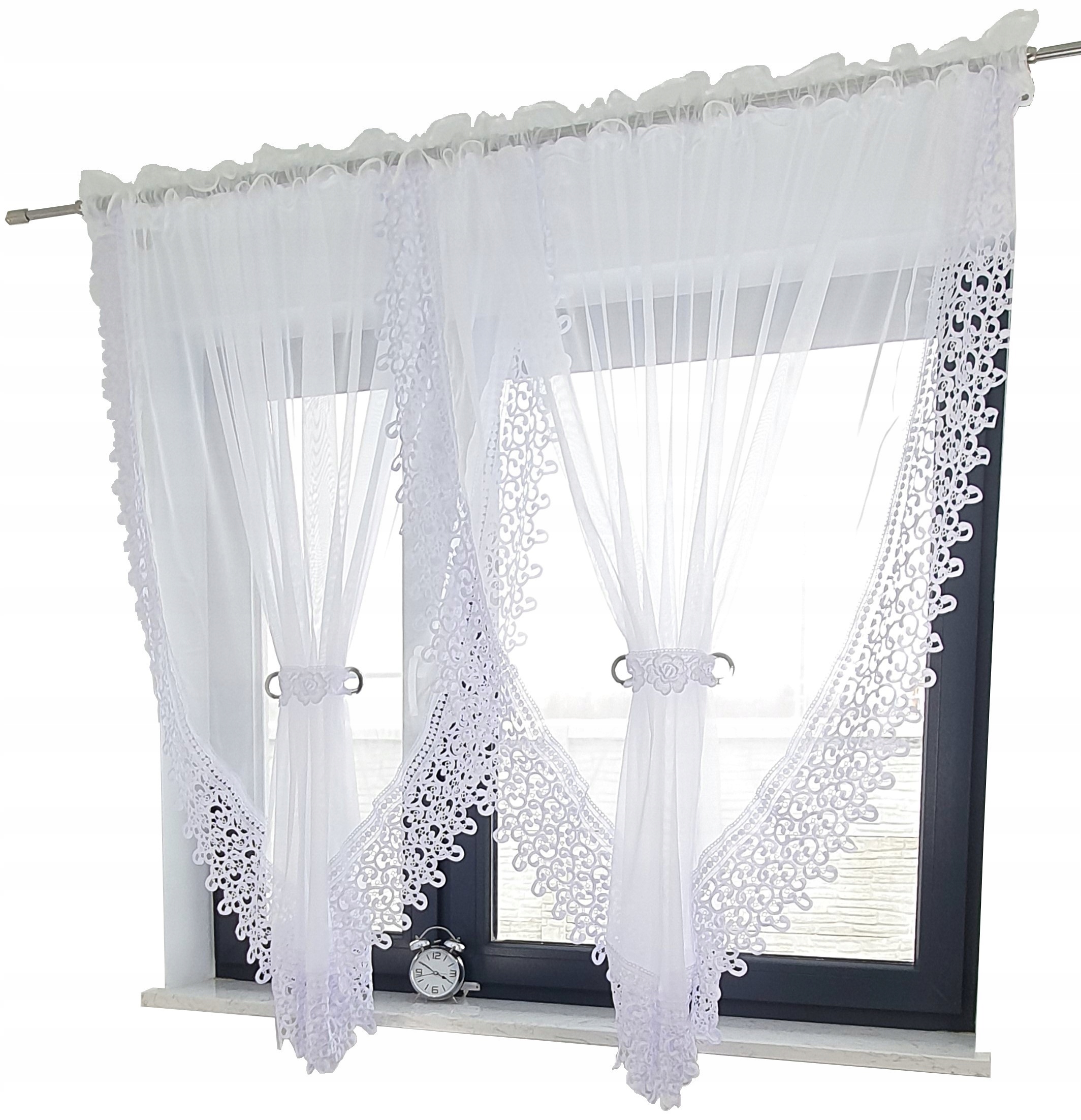 

Firany Gotowe Upiecie 400 x 150 CM Firany Z Woalu