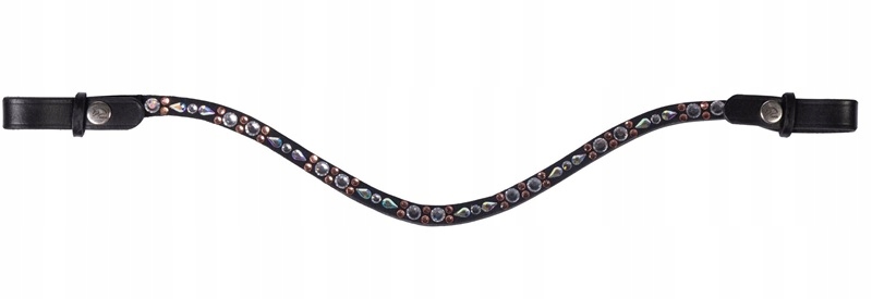 Naczółek Sparkle Hkm black/white/rose-gold Full
