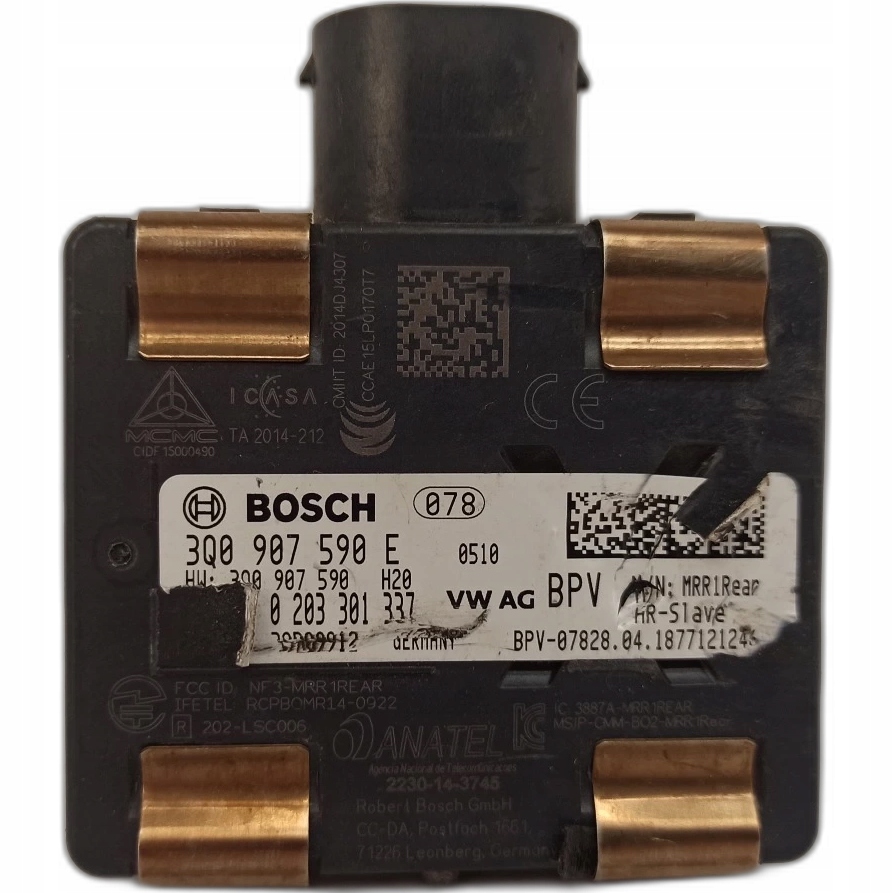 РАДАР DISTRONIC AUDI VW SEAT SKODA 3Q0907590E